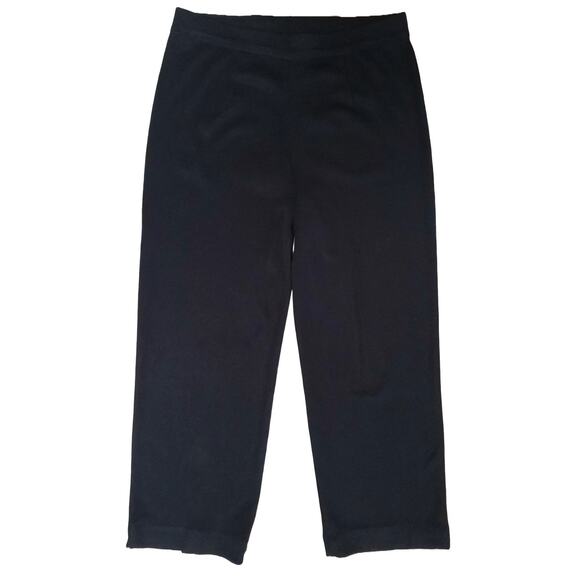 Misook Pants - Exclusively Misook Womens Size Small Elastic Waist Dress Pants Black HIgh Rise